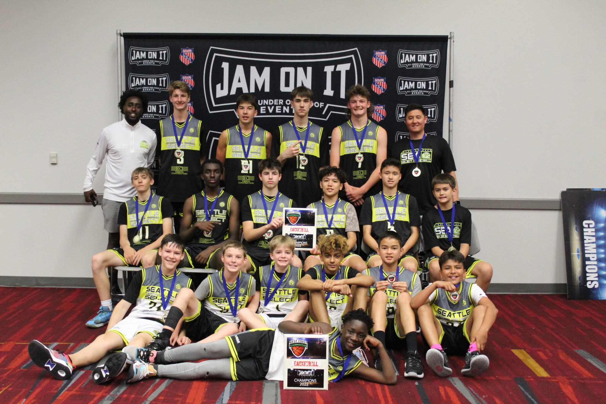 1st Place Las Vegas AAU West Coast National Championship Seattle